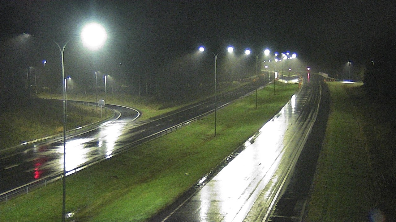 Weather Camera Image Väg 4 Oleåborg, Pateniemi, Oulu, Pohjois-Pohjanmaa