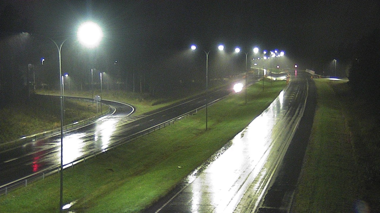 Weather Camera Image Väg 4 Oleåborg, Pateniemi, Oulu, Pohjois-Pohjanmaa