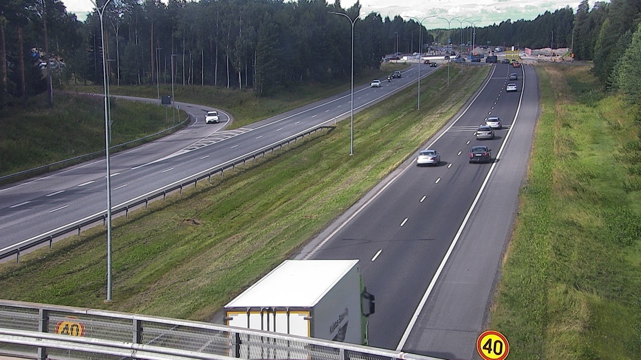 Weather Camera Image Road 4 Oulu, Pateniemi, Oulu, Pohjois-Pohjanmaa