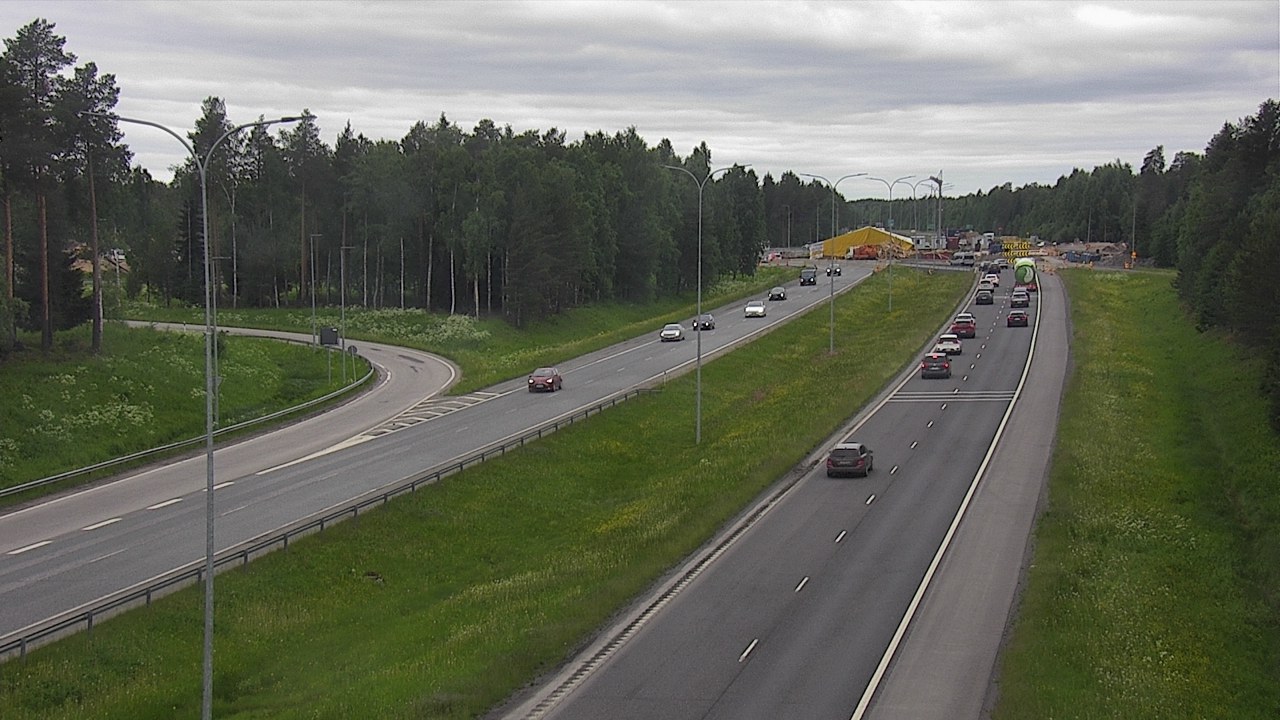 Weather Camera Image Road 4 Oulu, Pateniemi, Oulu, Pohjois-Pohjanmaa