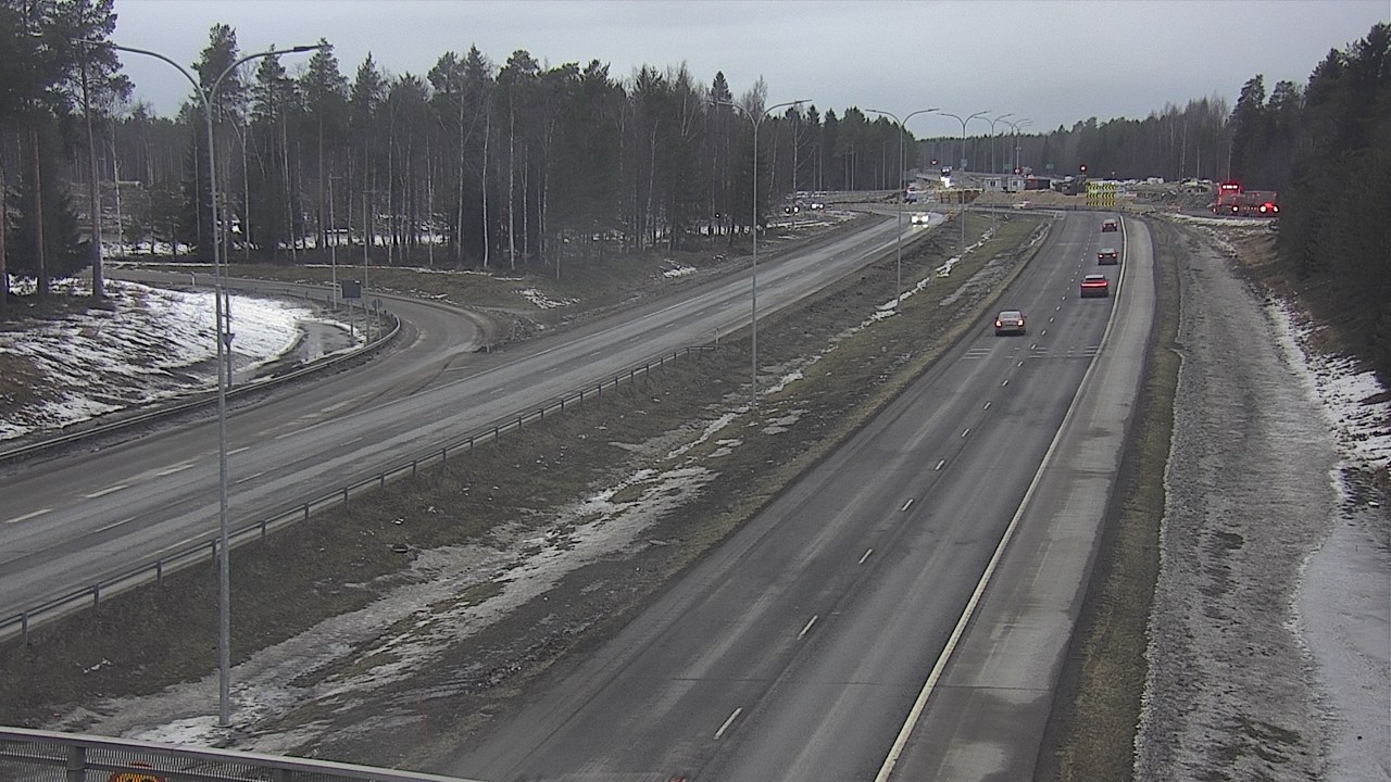 Weather Camera Image Road 4 Oulu, Pateniemi, Oulu, Pohjois-Pohjanmaa