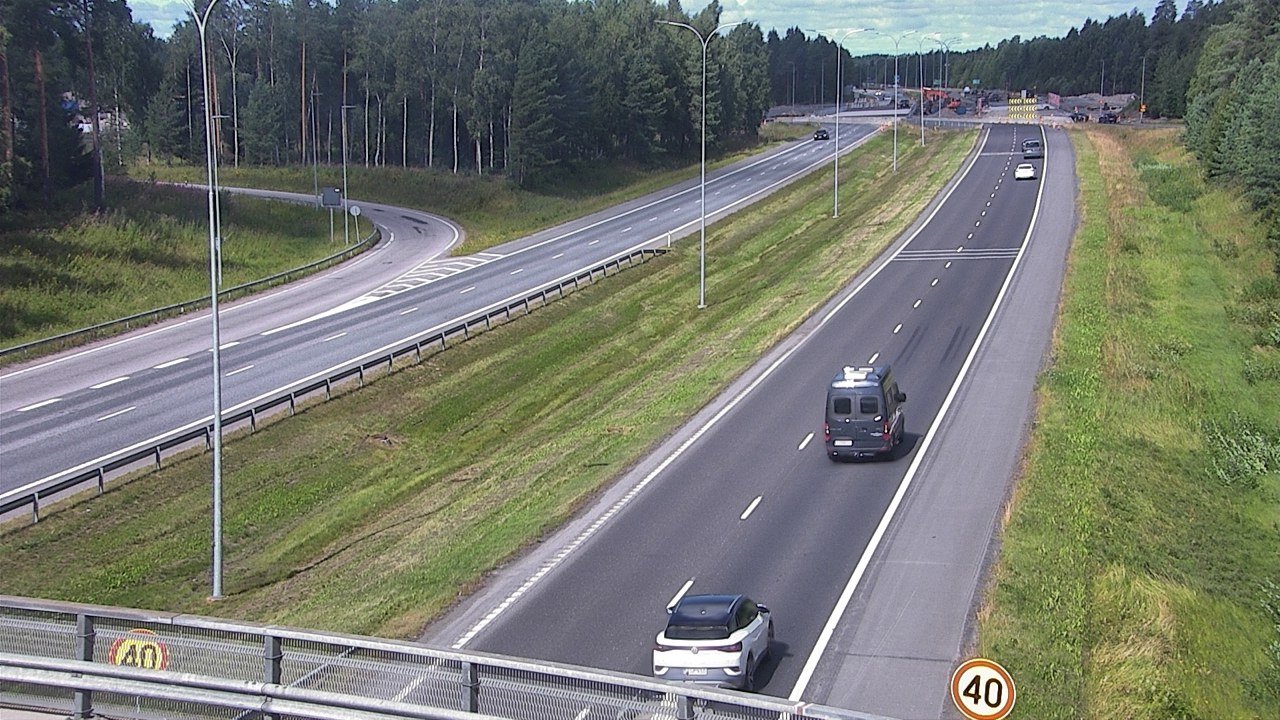 Weather Camera Image Road 4 Oulu, Pateniemi, Oulu, Pohjois-Pohjanmaa