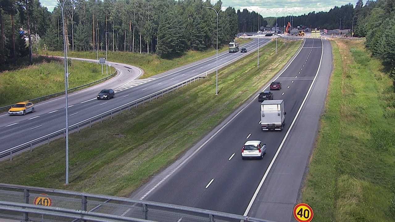 Weather Camera Image Road 4 Oulu, Pateniemi, Oulu, Pohjois-Pohjanmaa