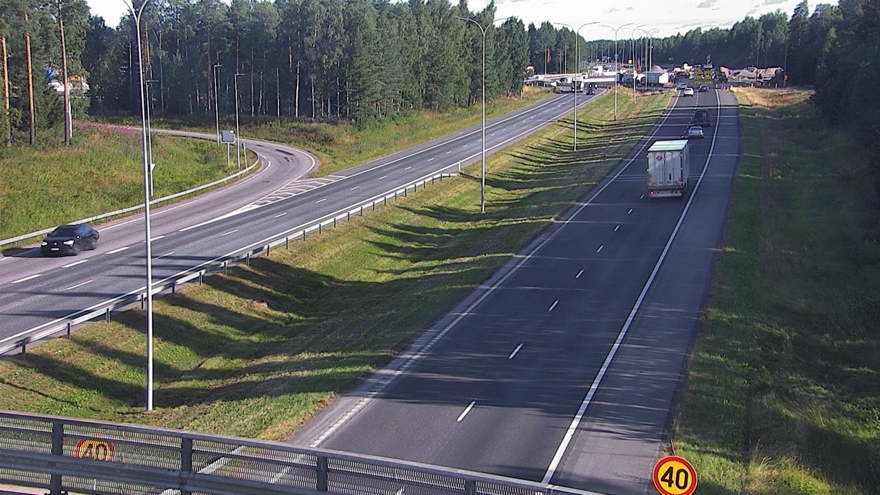 Weather Camera Image Road 4 Oulu, Pateniemi, Oulu, Pohjois-Pohjanmaa