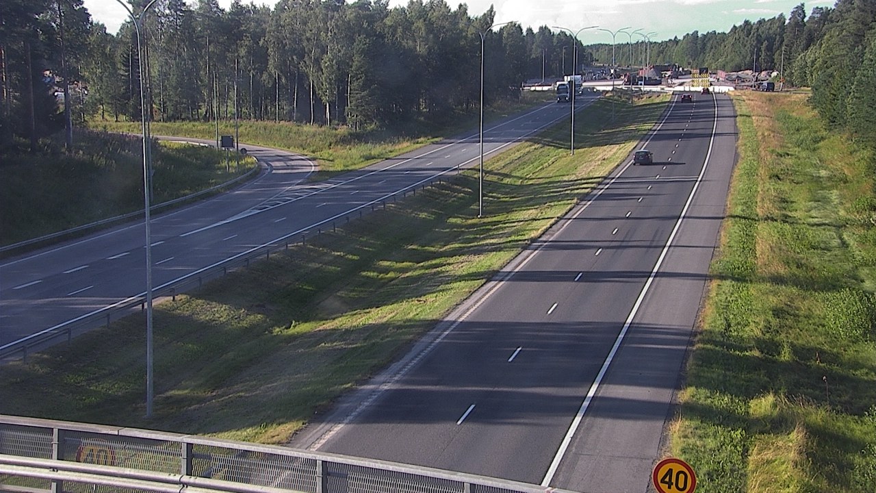 Weather Camera Image Road 4 Oulu, Pateniemi, Oulu, Pohjois-Pohjanmaa