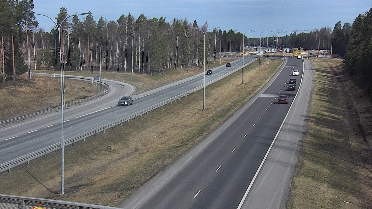 Weather Camera Image Road 4 Oulu, Pateniemi, Oulu, Pohjois-Pohjanmaa