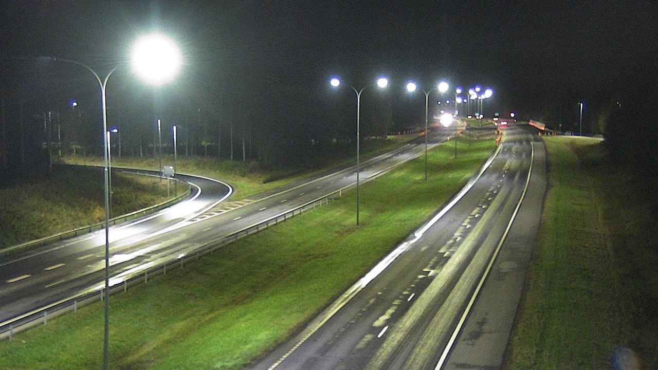Weather Camera Image Väg 4 Oleåborg, Pateniemi, Oulu, Pohjois-Pohjanmaa