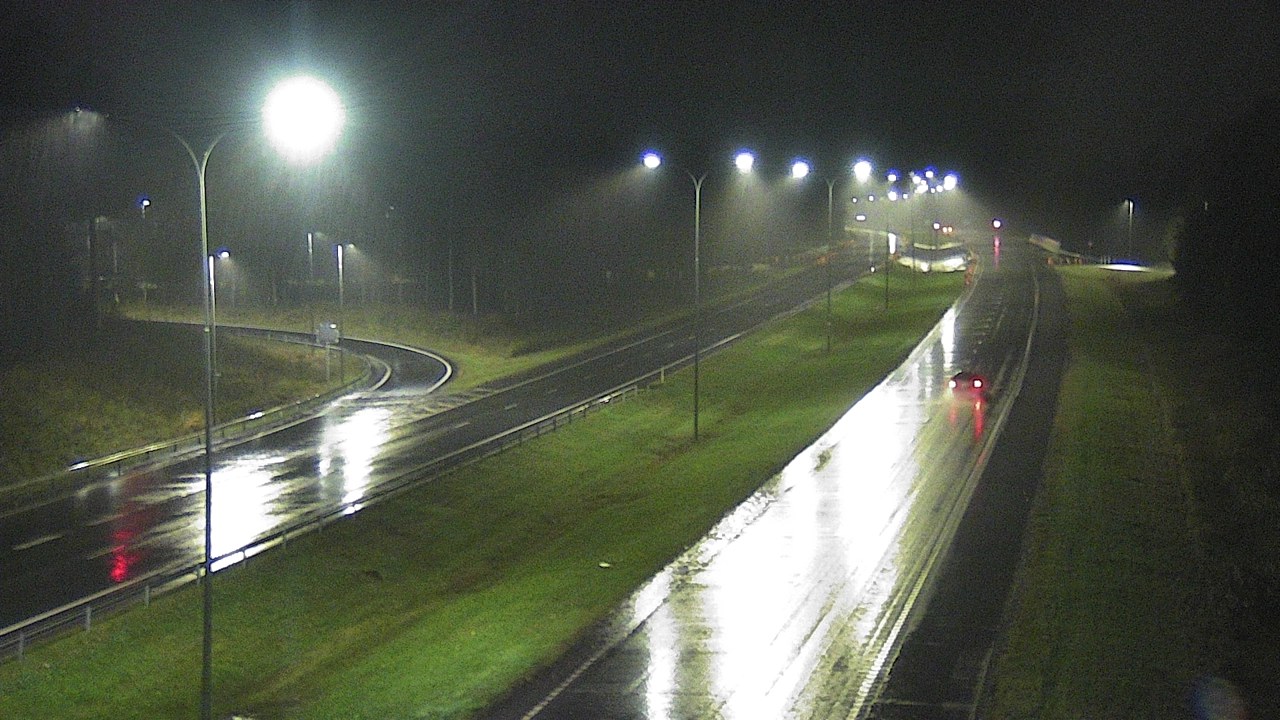 Weather Camera Image Väg 4 Oleåborg, Pateniemi, Oulu, Pohjois-Pohjanmaa