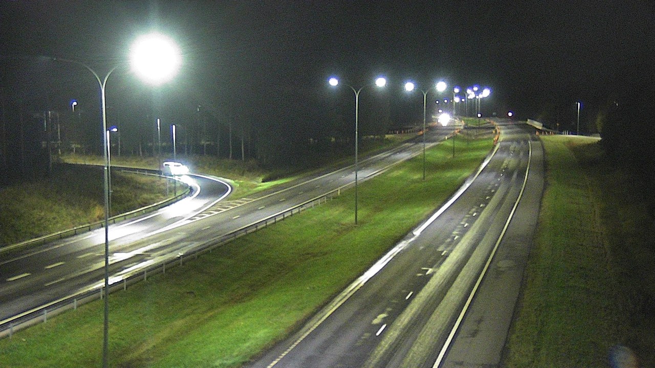 Weather Camera Image Väg 4 Oleåborg, Pateniemi, Oulu, Pohjois-Pohjanmaa