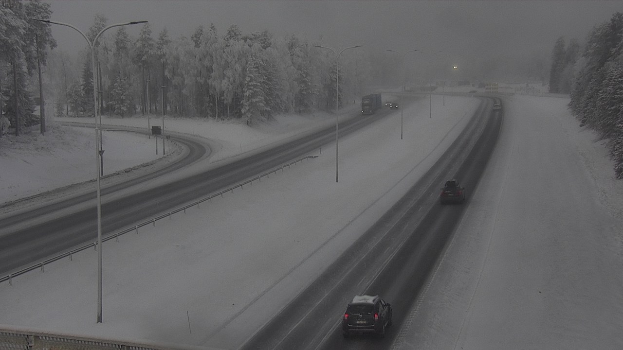 Weather Camera Image Road 4 Oulu, Pateniemi, Oulu, Pohjois-Pohjanmaa