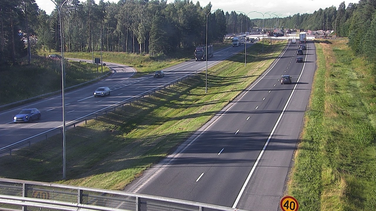 Weather Camera Image Road 4 Oulu, Pateniemi, Oulu, Pohjois-Pohjanmaa