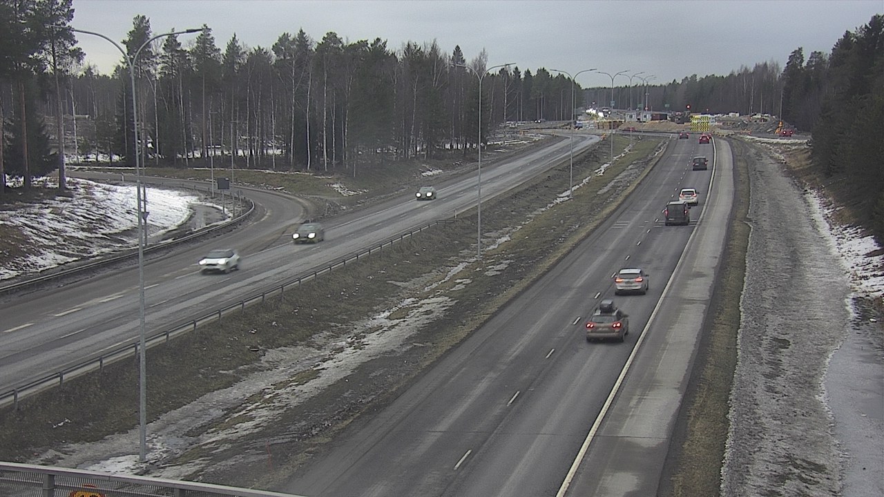 Weather Camera Image Road 4 Oulu, Pateniemi, Oulu, Pohjois-Pohjanmaa