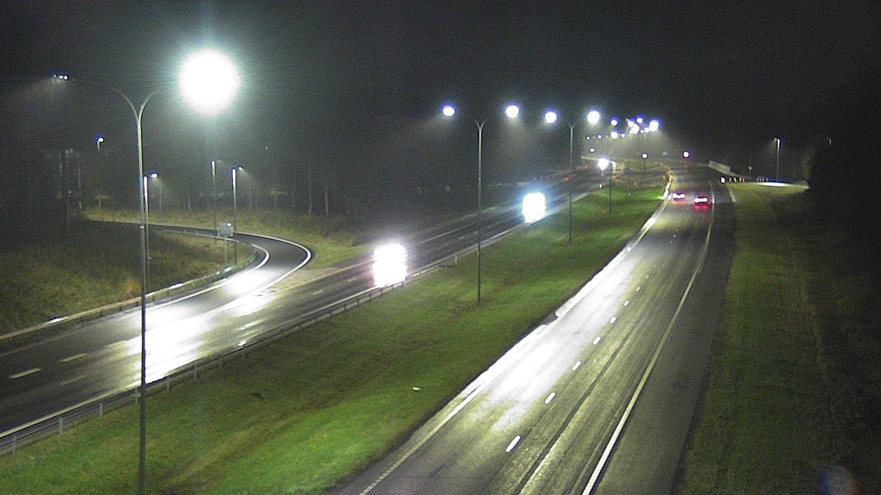 Weather Camera Image Väg 4 Oleåborg, Pateniemi, Oulu, Pohjois-Pohjanmaa