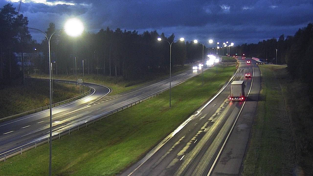 Weather Camera Image Väg 4 Oleåborg, Pateniemi, Oulu, Pohjois-Pohjanmaa