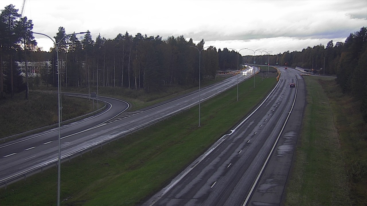 Weather Camera Image Väg 4 Oleåborg, Pateniemi, Oulu, Pohjois-Pohjanmaa