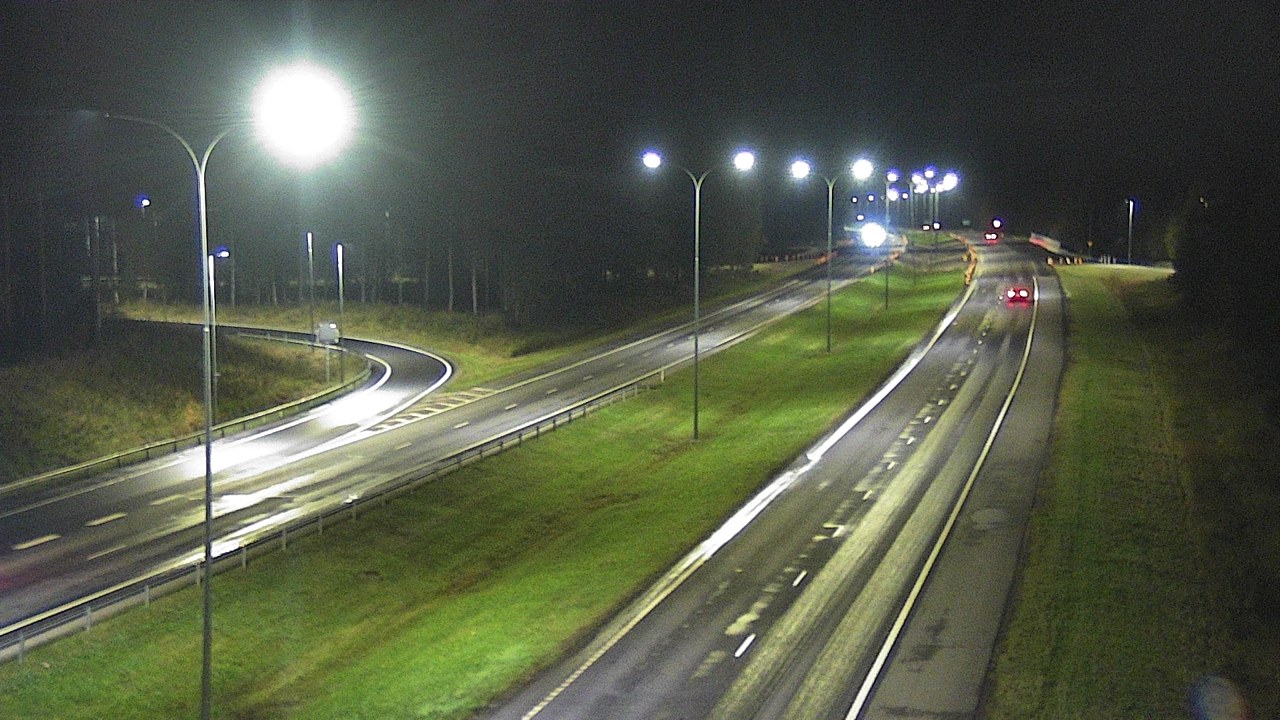 Weather Camera Image Väg 4 Oleåborg, Pateniemi, Oulu, Pohjois-Pohjanmaa