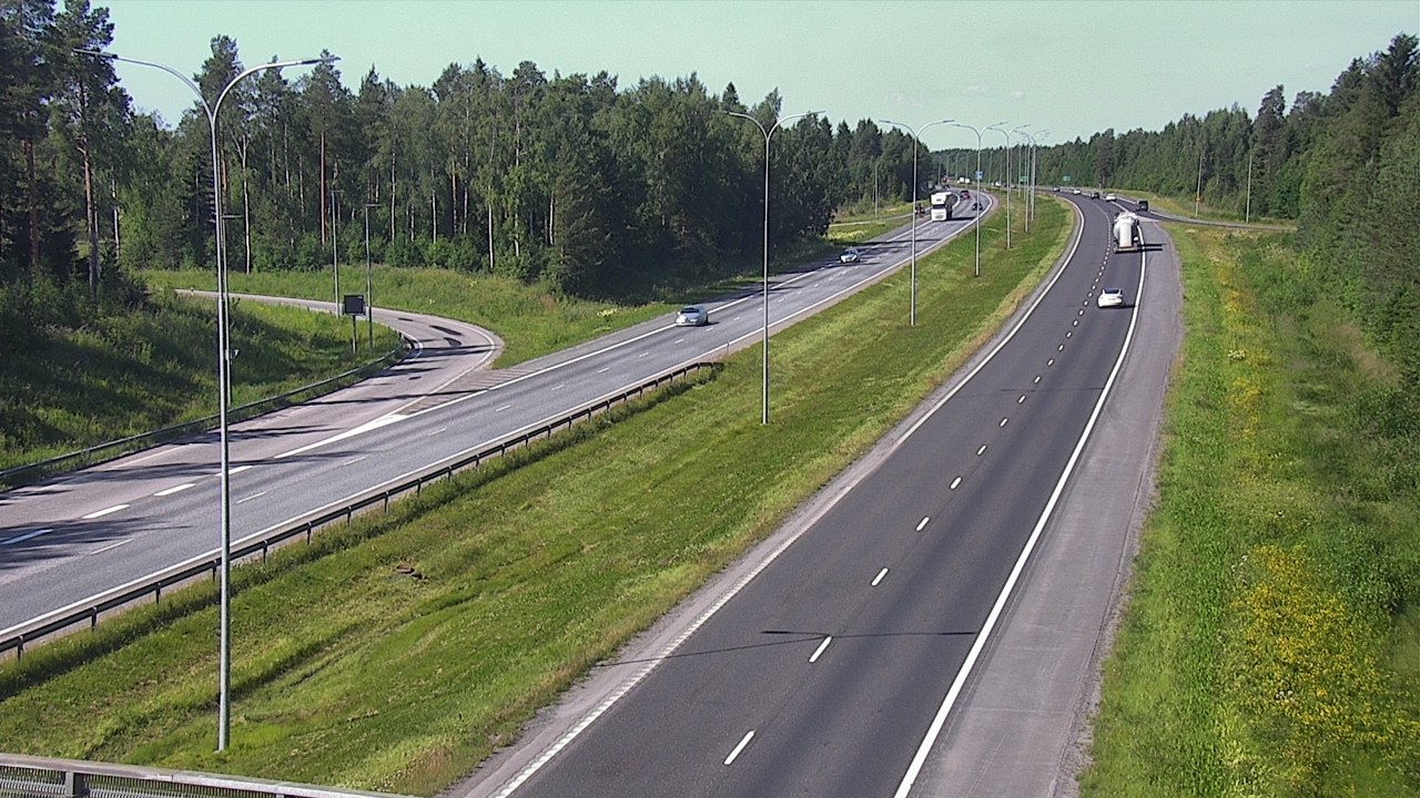 Weather Camera Image Road 4 Oulu, Pateniemi, Oulu, Pohjois-Pohjanmaa