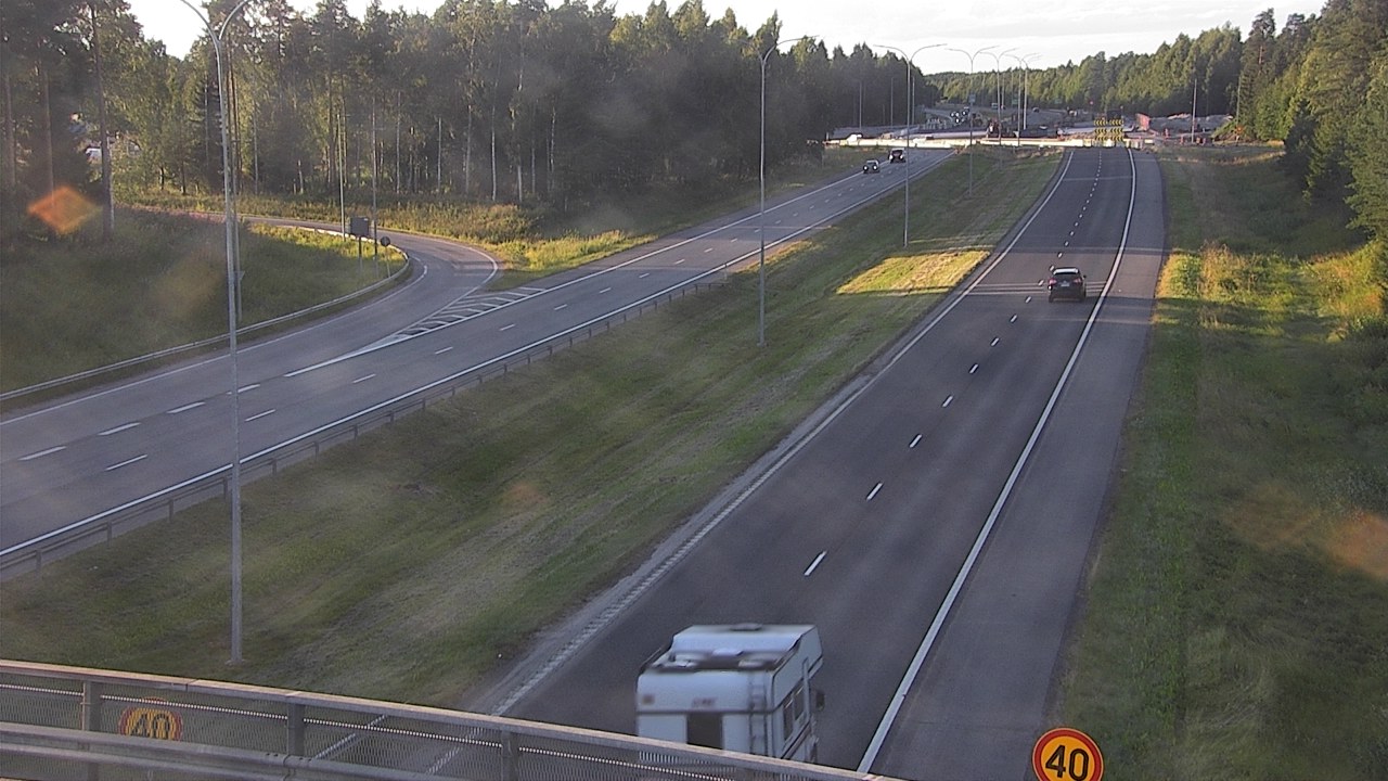 Weather Camera Image Road 4 Oulu, Pateniemi, Oulu, Pohjois-Pohjanmaa