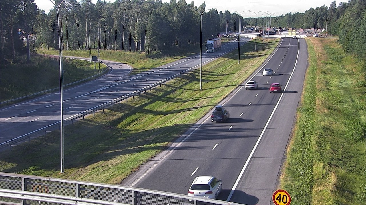 Weather Camera Image Road 4 Oulu, Pateniemi, Oulu, Pohjois-Pohjanmaa