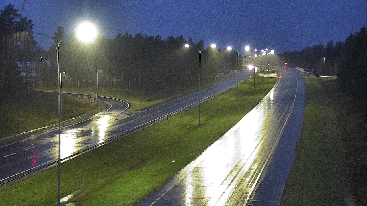 Weather Camera Image Väg 4 Oleåborg, Pateniemi, Oulu, Pohjois-Pohjanmaa