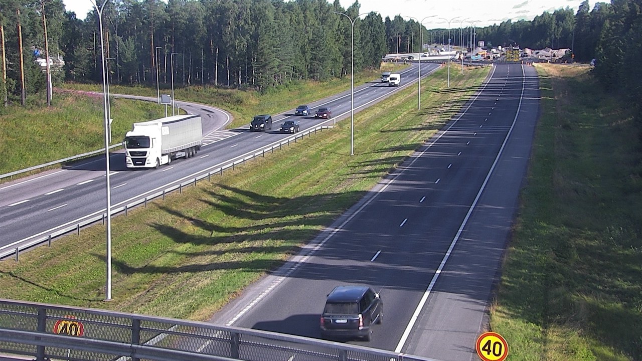Weather Camera Image Road 4 Oulu, Pateniemi, Oulu, Pohjois-Pohjanmaa