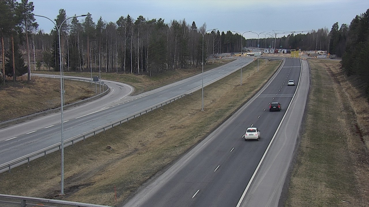 Weather Camera Image Road 4 Oulu, Pateniemi, Oulu, Pohjois-Pohjanmaa