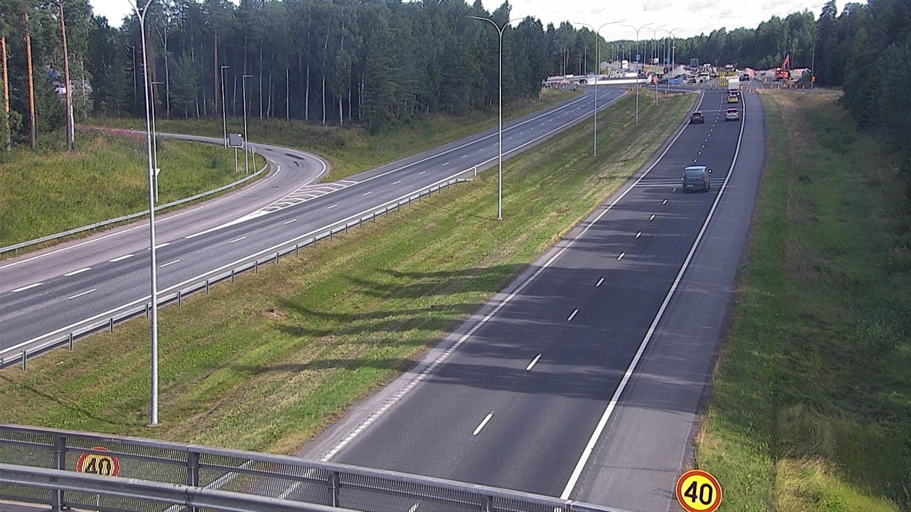 Weather Camera Image Road 4 Oulu, Pateniemi, Oulu, Pohjois-Pohjanmaa