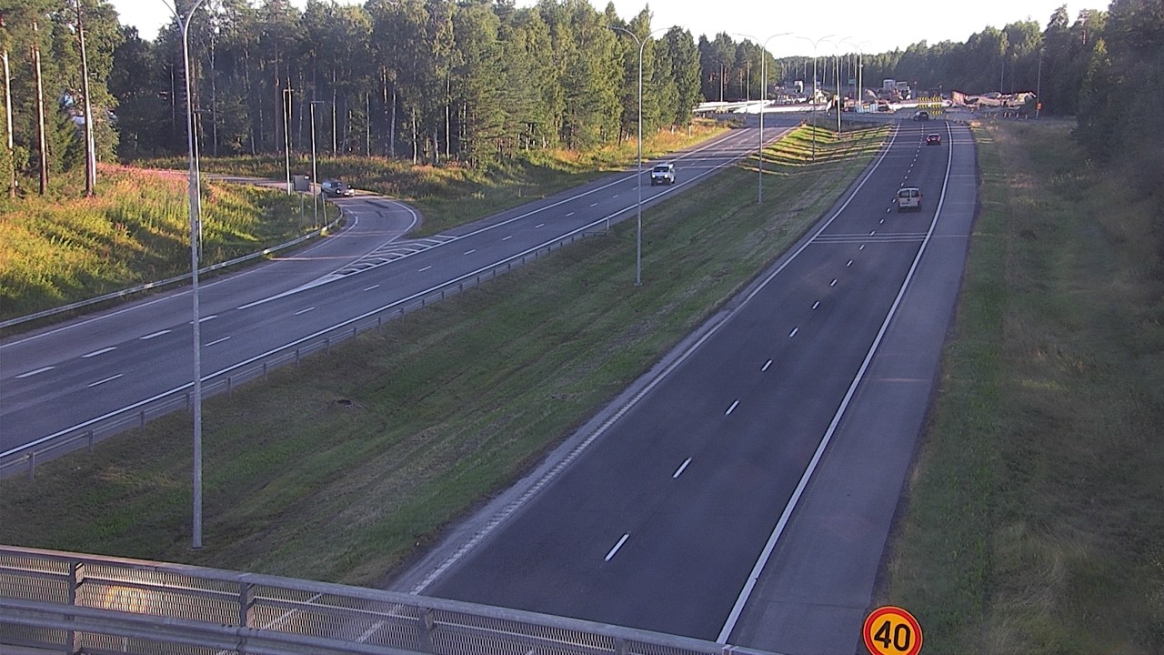 Weather Camera Image Road 4 Oulu, Pateniemi, Oulu, Pohjois-Pohjanmaa
