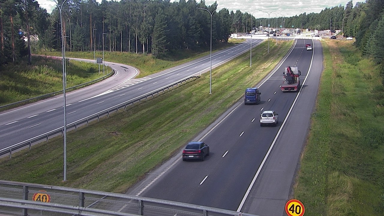 Weather Camera Image Road 4 Oulu, Pateniemi, Oulu, Pohjois-Pohjanmaa