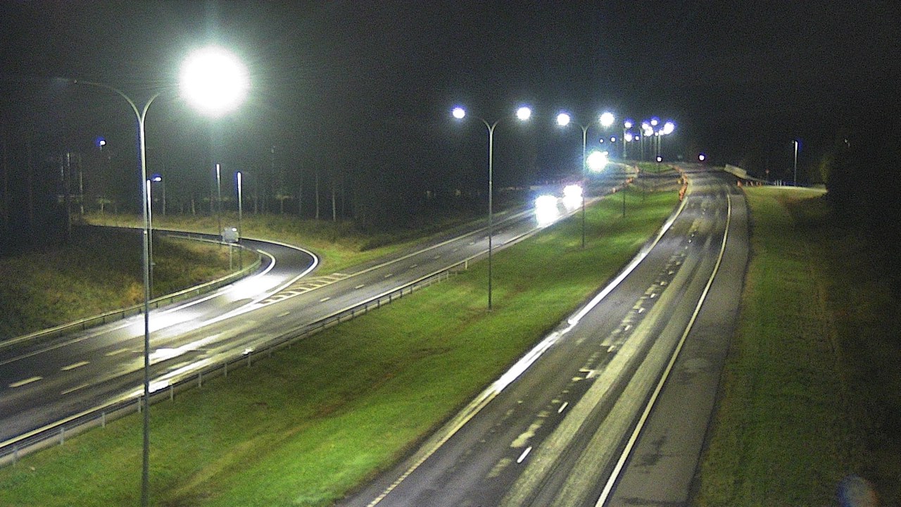 Weather Camera Image Väg 4 Oleåborg, Pateniemi, Oulu, Pohjois-Pohjanmaa