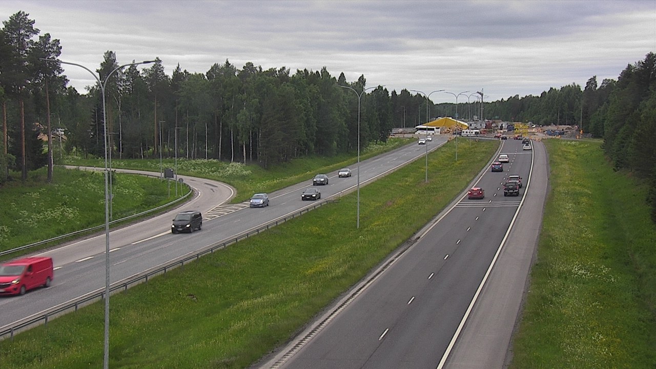 Weather Camera Image Road 4 Oulu, Pateniemi, Oulu, Pohjois-Pohjanmaa