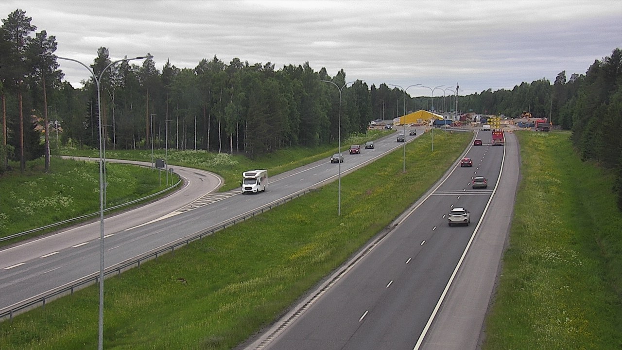 Weather Camera Image Road 4 Oulu, Pateniemi, Oulu, Pohjois-Pohjanmaa