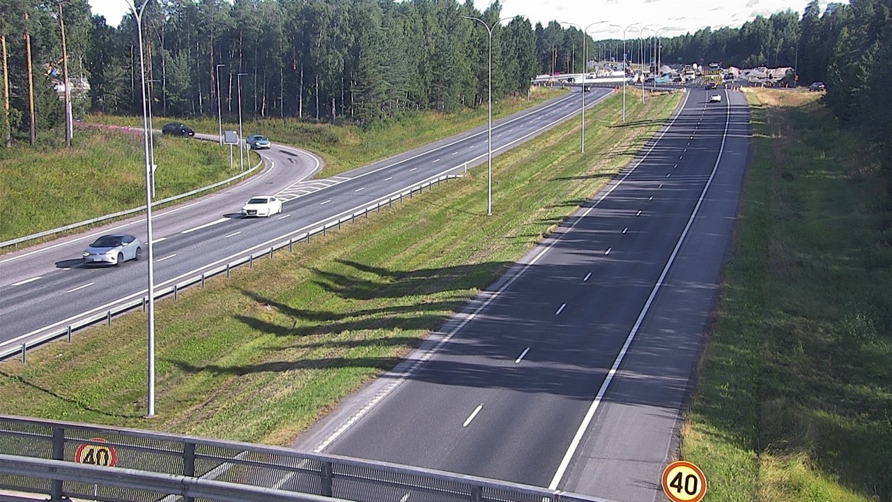 Weather Camera Image Road 4 Oulu, Pateniemi, Oulu, Pohjois-Pohjanmaa