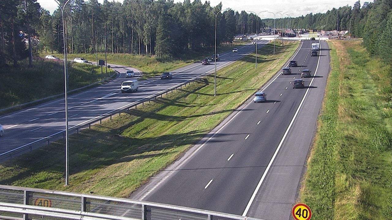 Weather Camera Image Road 4 Oulu, Pateniemi, Oulu, Pohjois-Pohjanmaa