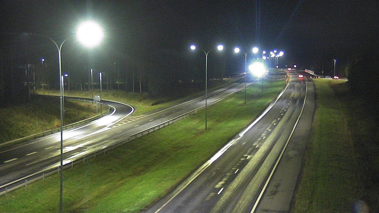 Weather Camera Image Väg 4 Oleåborg, Pateniemi, Oulu, Pohjois-Pohjanmaa