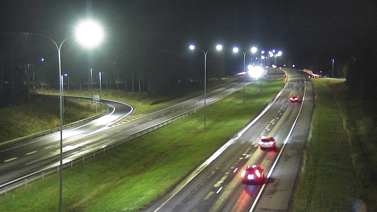 Weather Camera Image Väg 4 Oleåborg, Pateniemi, Oulu, Pohjois-Pohjanmaa