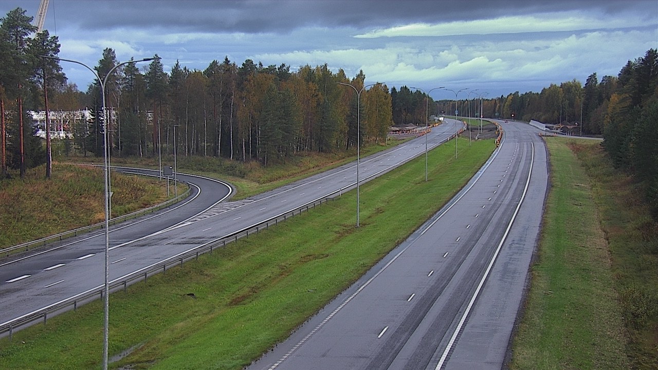 Weather Camera Image Road 4 Oulu, Pateniemi, Oulu, Pohjois-Pohjanmaa