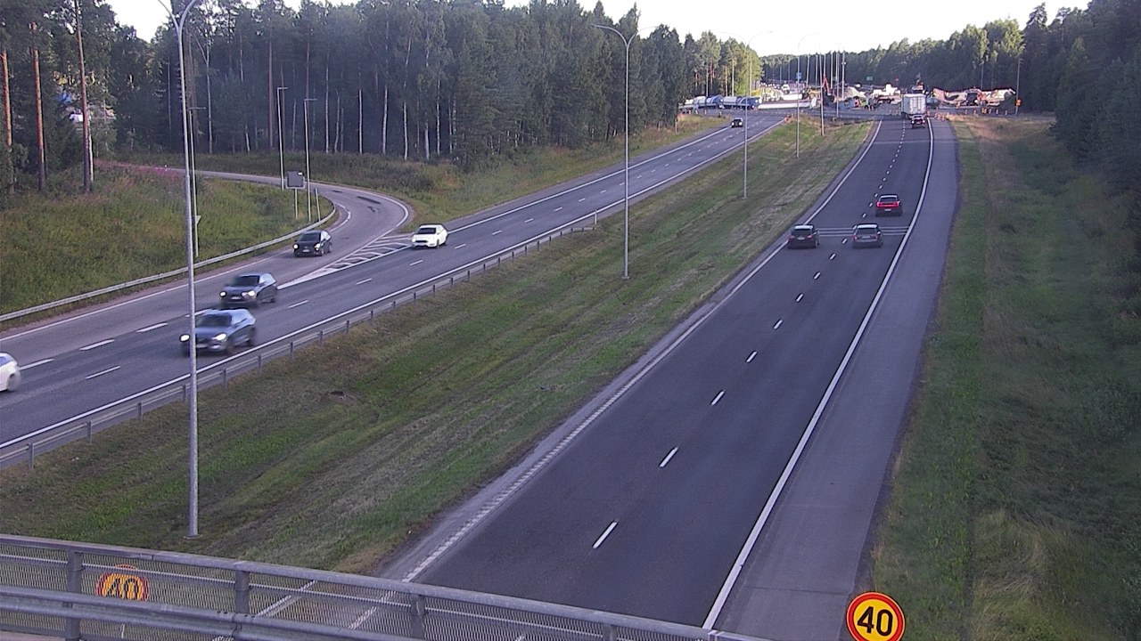 Weather Camera Image Road 4 Oulu, Pateniemi, Oulu, Pohjois-Pohjanmaa