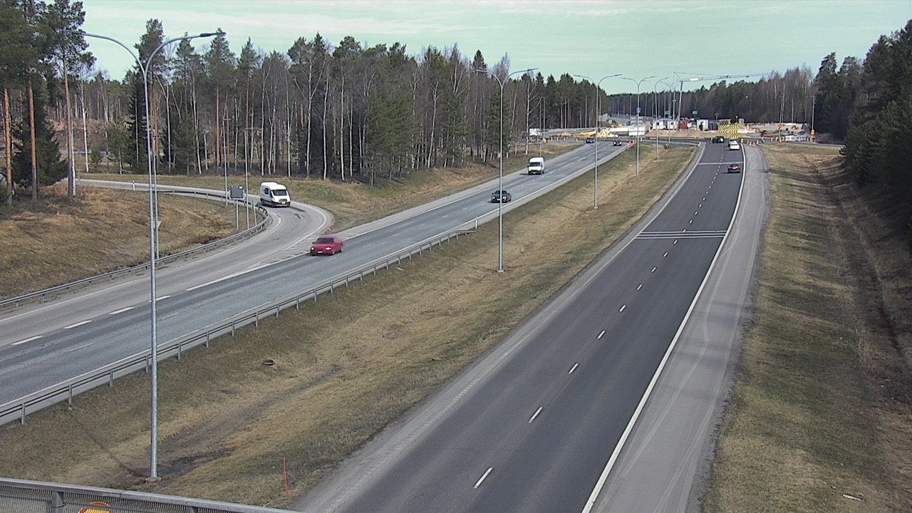 Weather Camera Image Road 4 Oulu, Pateniemi, Oulu, Pohjois-Pohjanmaa