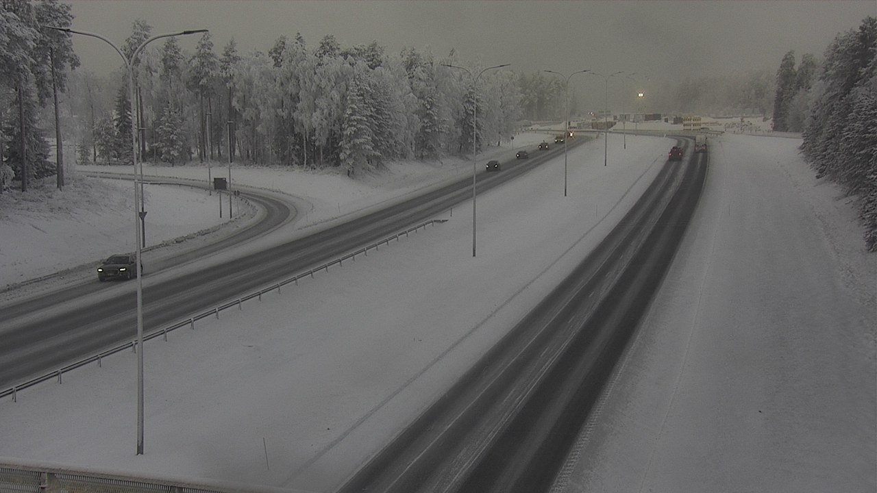 Weather Camera Image Road 4 Oulu, Pateniemi, Oulu, Pohjois-Pohjanmaa