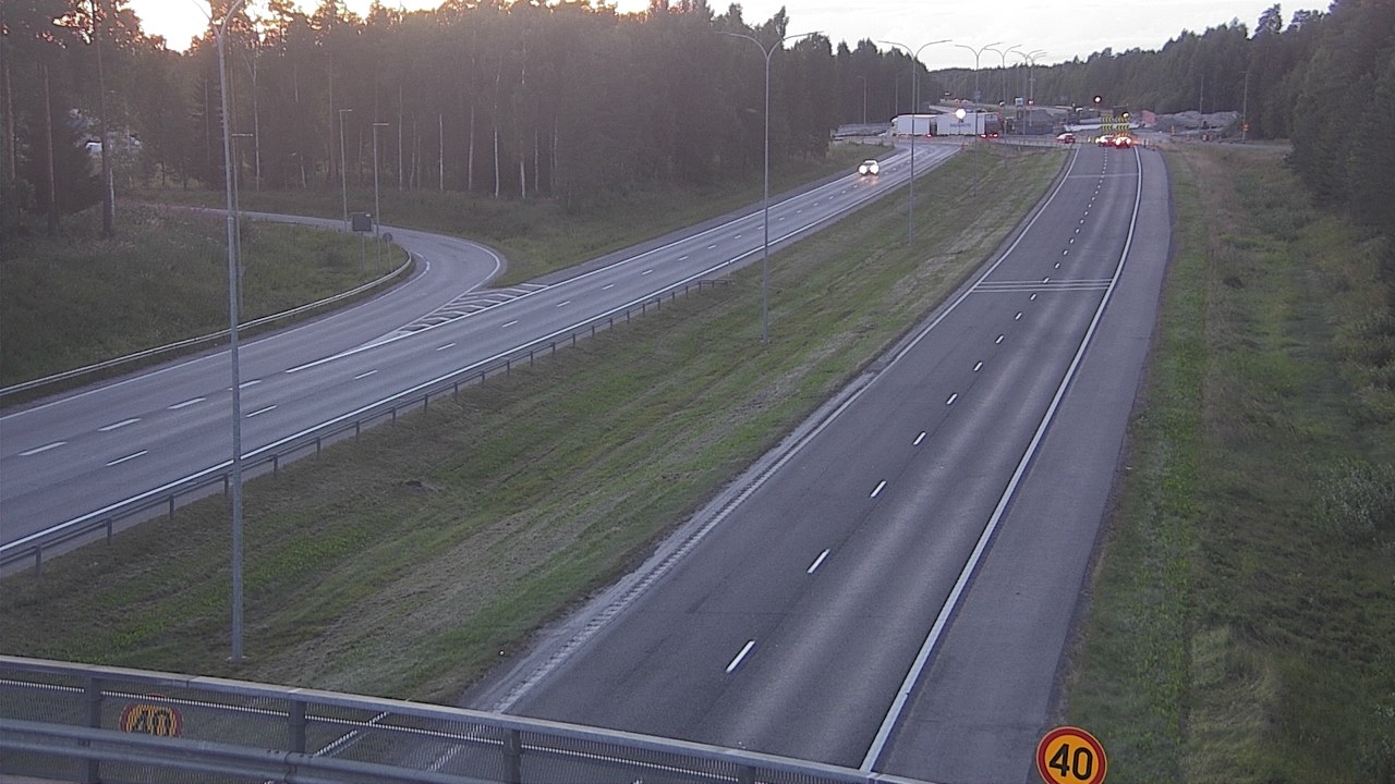 Weather Camera Image Road 4 Oulu, Pateniemi, Oulu, Pohjois-Pohjanmaa