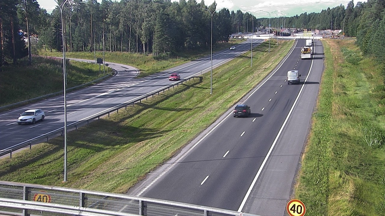 Weather Camera Image Road 4 Oulu, Pateniemi, Oulu, Pohjois-Pohjanmaa