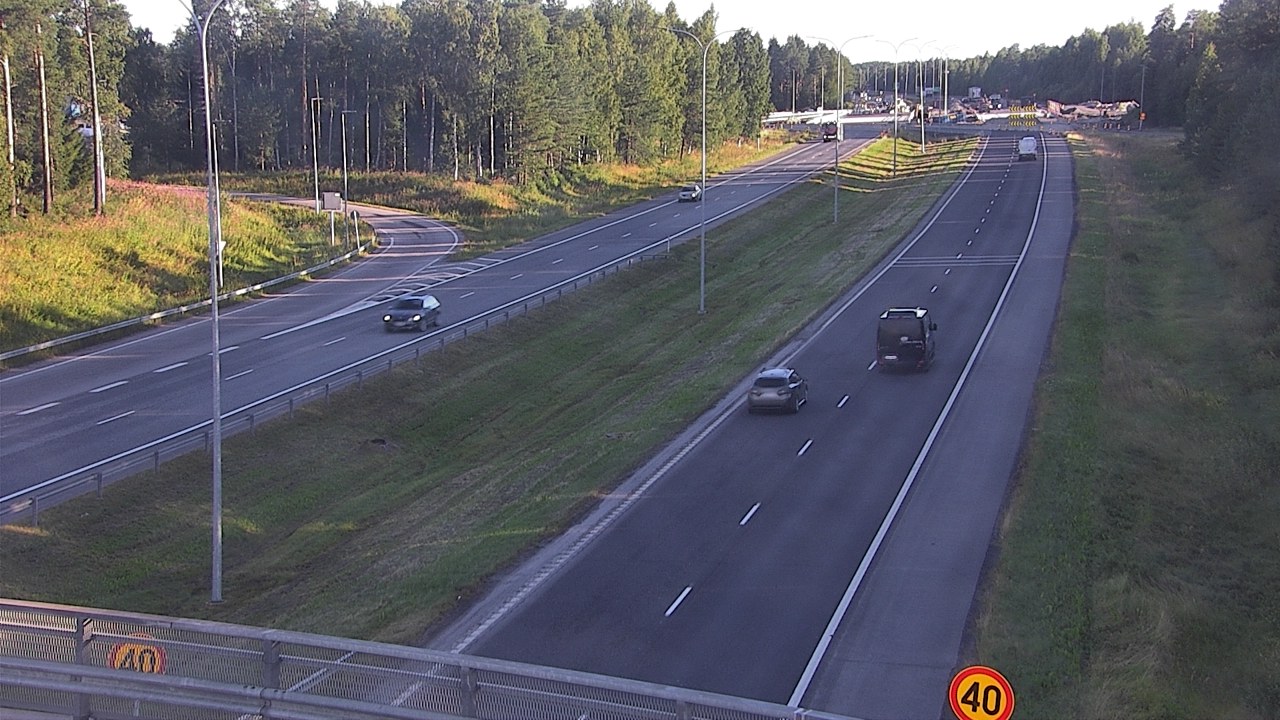 Weather Camera Image Road 4 Oulu, Pateniemi, Oulu, Pohjois-Pohjanmaa