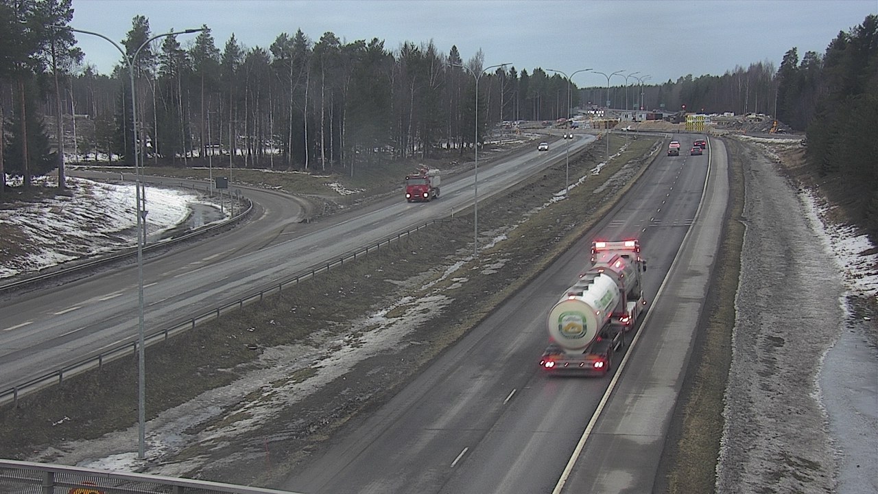 Weather Camera Image Road 4 Oulu, Pateniemi, Oulu, Pohjois-Pohjanmaa