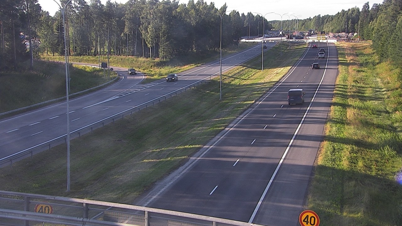 Weather Camera Image Road 4 Oulu, Pateniemi, Oulu, Pohjois-Pohjanmaa