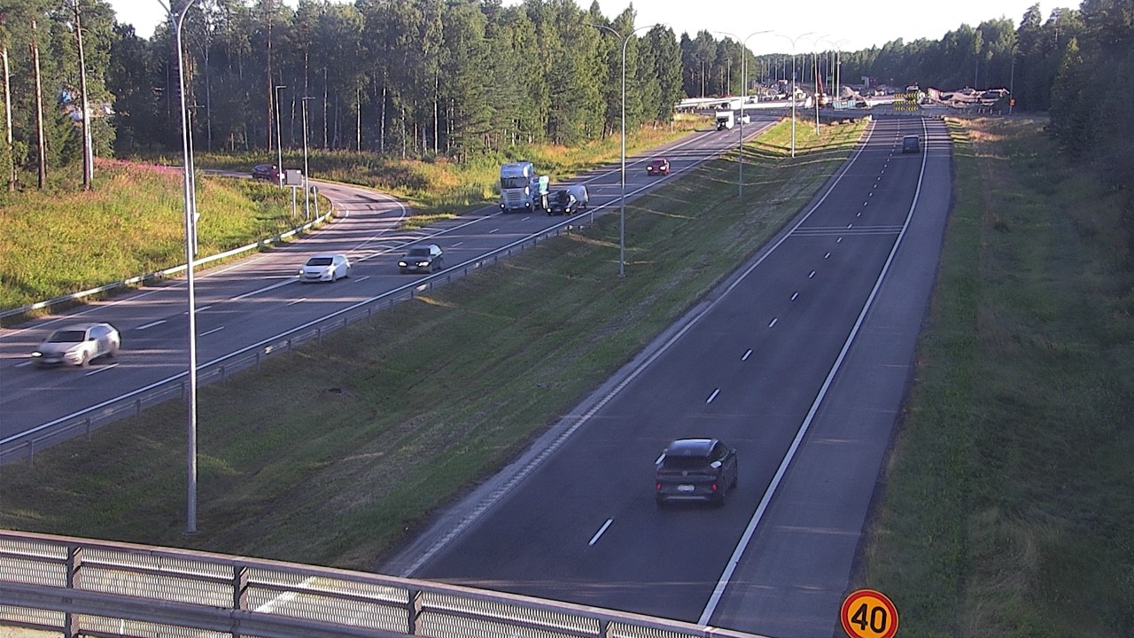 Weather Camera Image Road 4 Oulu, Pateniemi, Oulu, Pohjois-Pohjanmaa