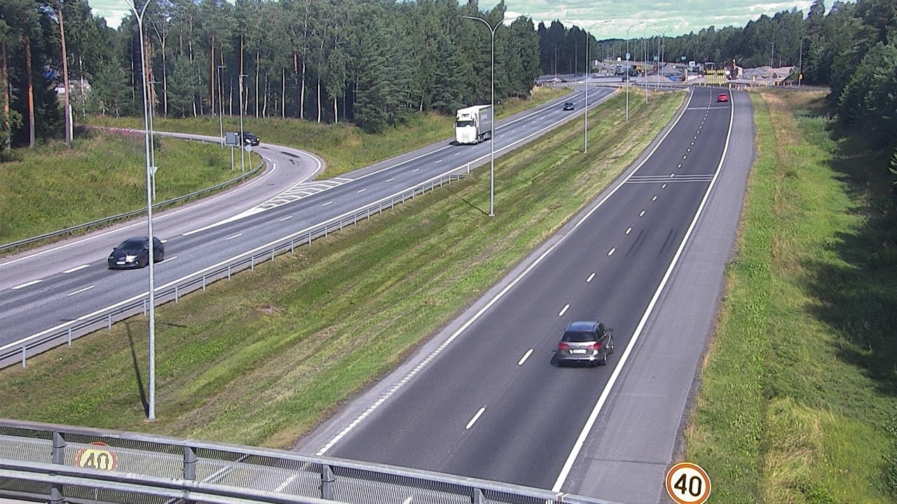 Weather Camera Image Road 4 Oulu, Pateniemi, Oulu, Pohjois-Pohjanmaa