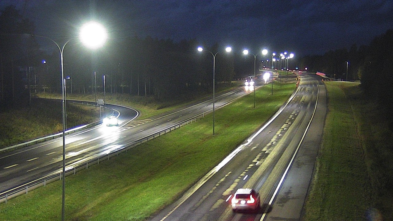Weather Camera Image Väg 4 Oleåborg, Pateniemi, Oulu, Pohjois-Pohjanmaa
