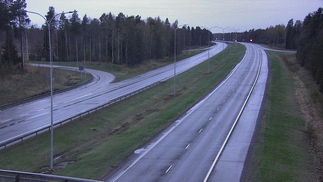Weather Camera Image Väg 4 Oleåborg, Pateniemi, Oulu, Pohjois-Pohjanmaa
