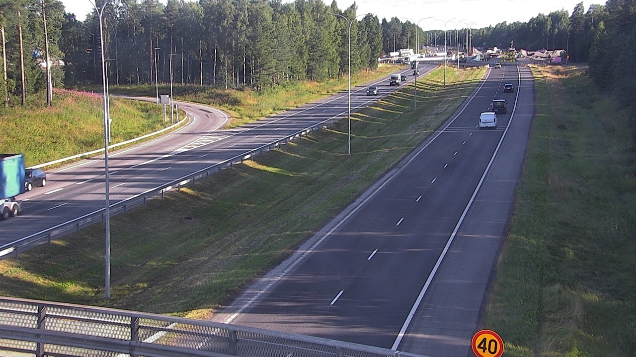 Weather Camera Image Road 4 Oulu, Pateniemi, Oulu, Pohjois-Pohjanmaa